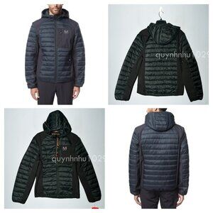 Merrell Hooded Mixed Media Puffer Softshell